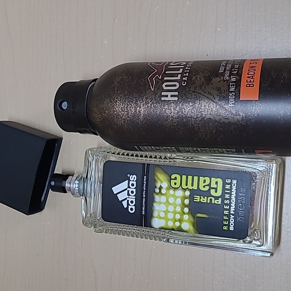 Hollister Beacon's Beach and Adidas Pure Game Refreshing Spray Bundle - Picture 4 of 4